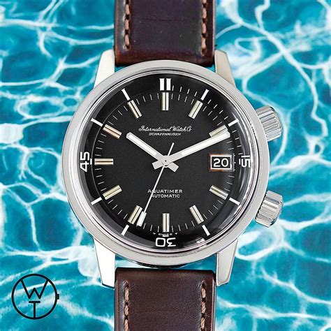 iwc acquatimer driver|IWC aquatimer.